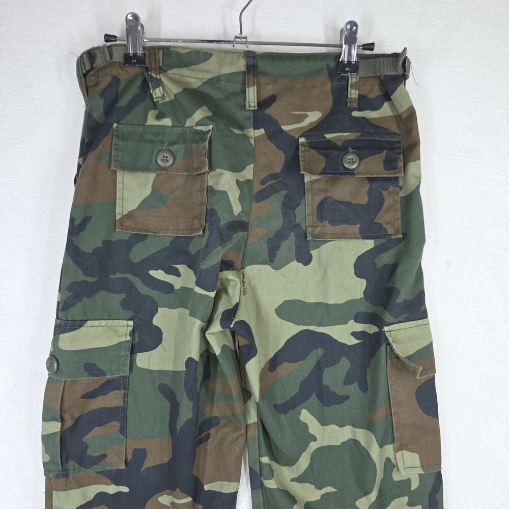 Vtg US Military Pants Womens 16 Camouflage Grunge Y2k Workwear Surplus Tactical - Picture 9 of 10
